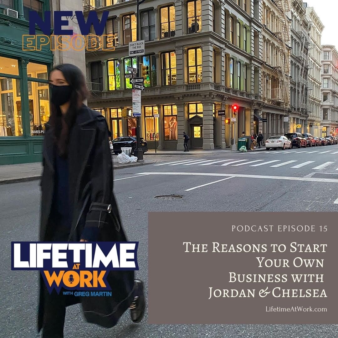 Episode 15: The Reasons to Start Your Own Business with Jordan &amp; Chelsea